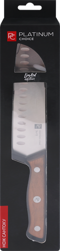 

Нож сантоку Platinum choice Gourmet нержавеющая сталь 17 см