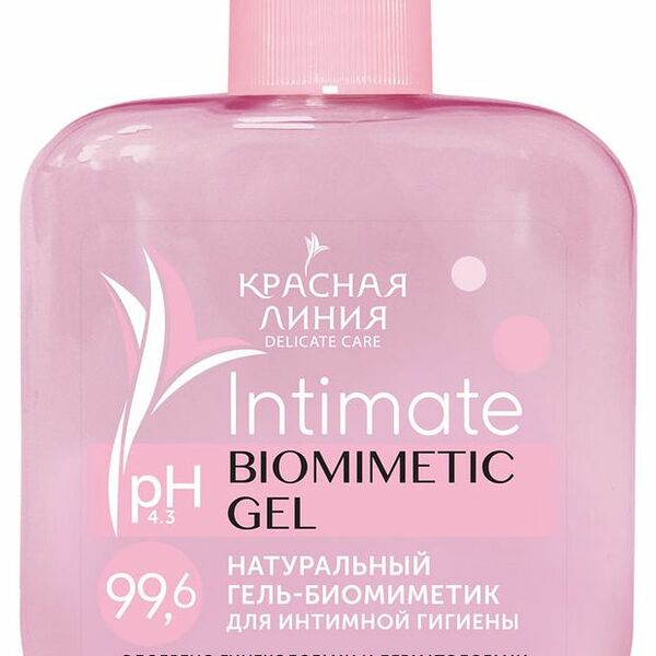 Гель для интимной гигиены Красная линия Intimate Biomimetic Gel pH 4.3