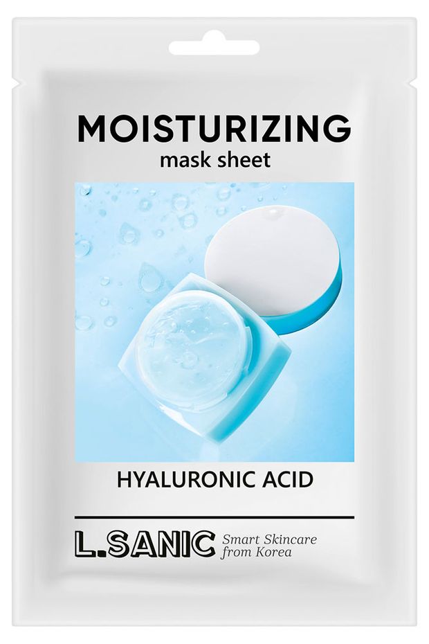 

Маска тканевая L.Sanic Mask Sheet Hyaluronic Acid Moisturizing с гиалуроновой кислотой увлажняющая, 25 мл
