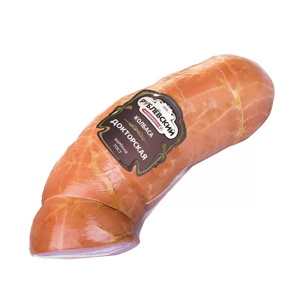 

Колбаса вареная Рублевский Докторская в синюге вес