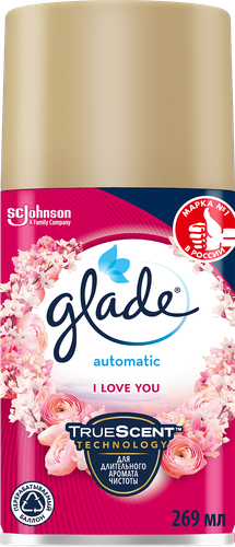 

Сменный баллон Glade Automatic I Love You 269 мл