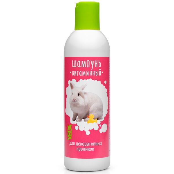 Витаминный шампунь ВЕДА для декоративных кроликов