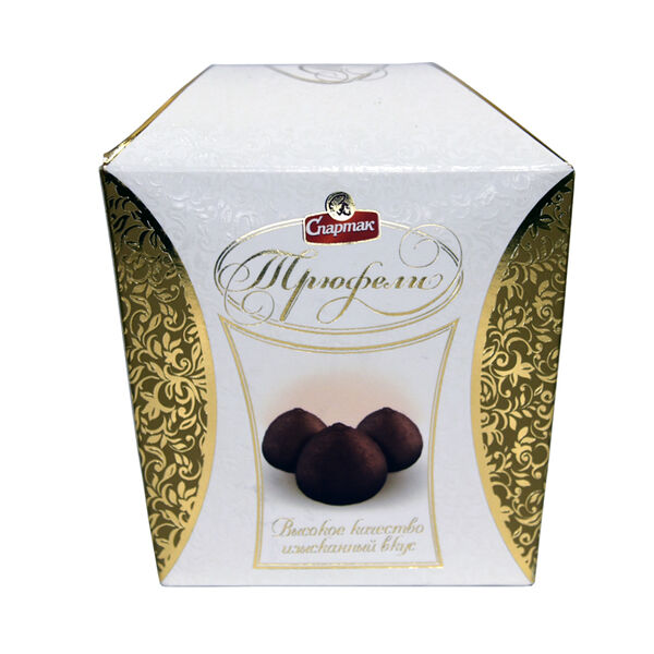 Конфеты ТРЮФЕЛИ НЕЖНЫЕ кор вес 255г Спартак