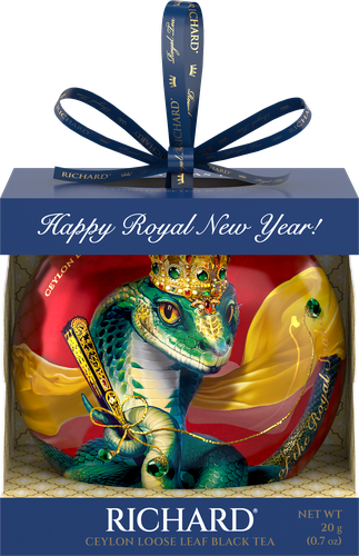 

Чай черный RICHARD Christmas Toy Новогодняя игрушка Микс, листовой, 20г