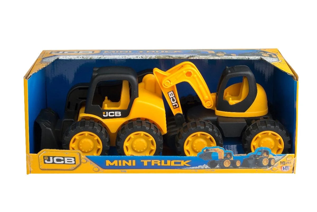 

Набор HTI (JCB) 18см 2 машинки экскаватор и мини-погрузчик, Китай