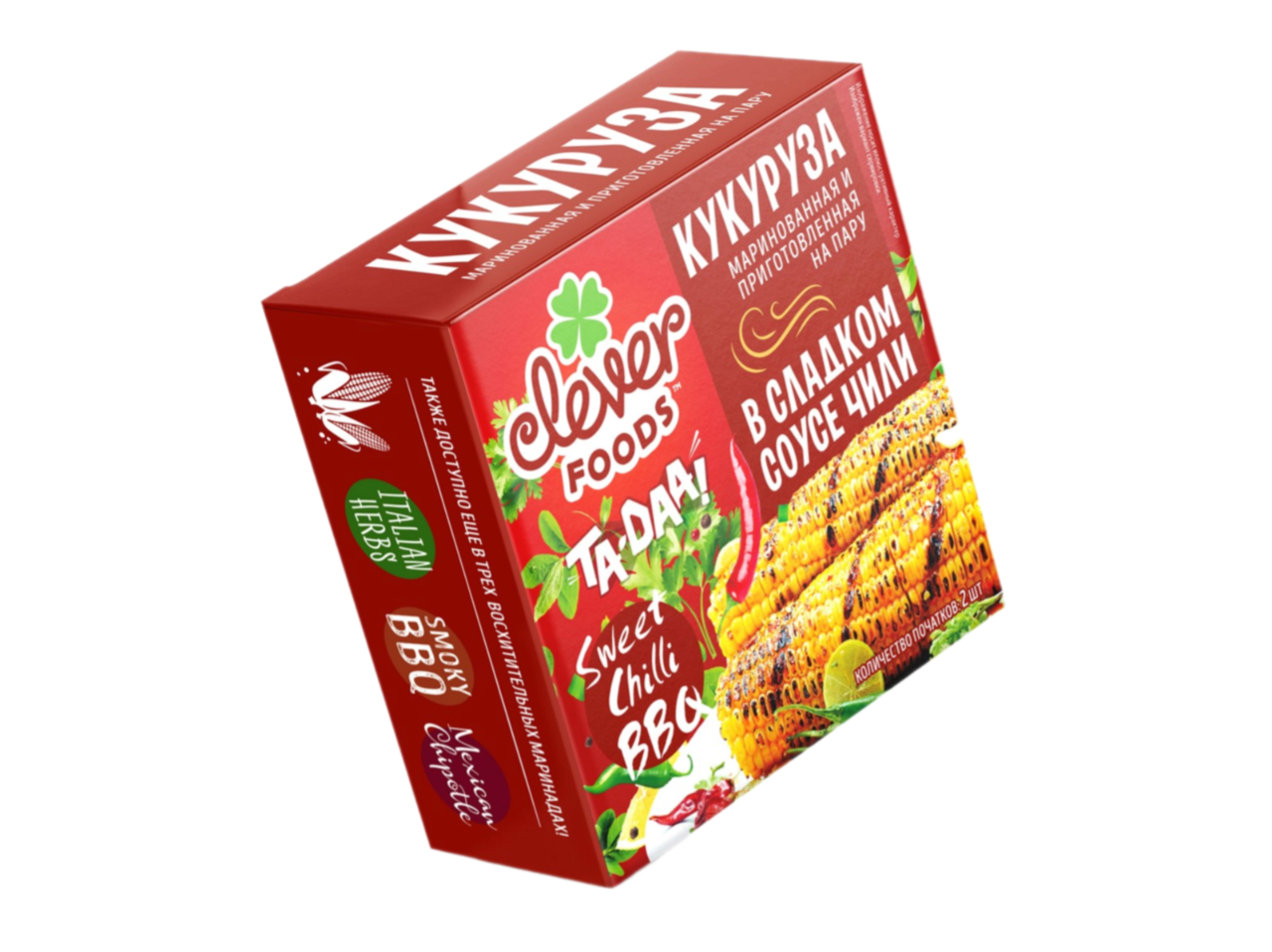 

Кукуруза маринованная Sweet&Chilli BBQ 450 г