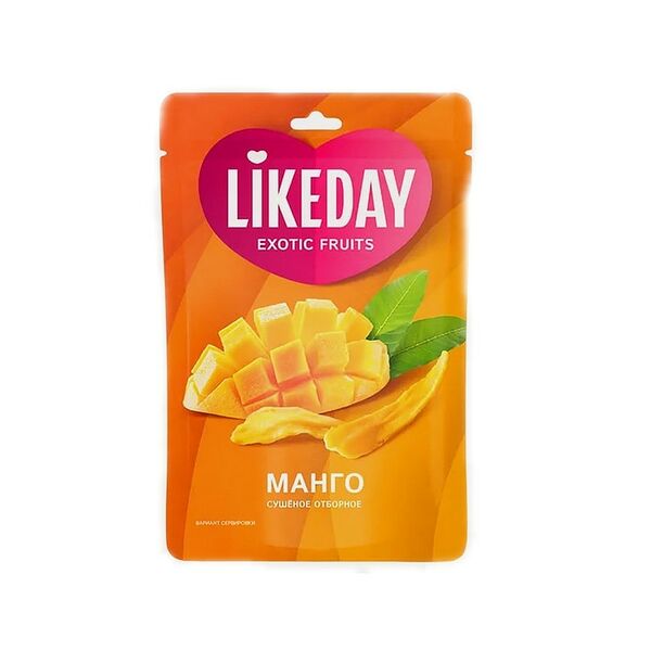 Манго сушеное LikeDay 100г