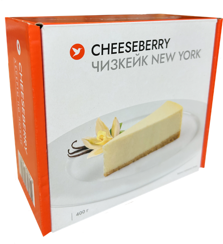 

Чизкейк Cheeseberry New York замороженный 400 г