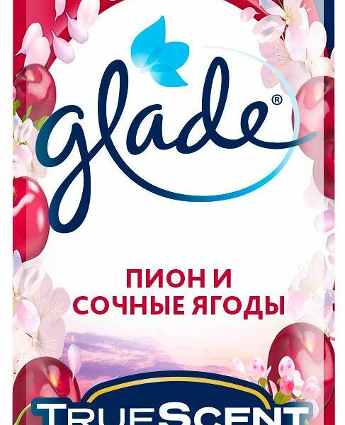 Освежитель воздуха Glade Пион и сочные ягоды 300 мл