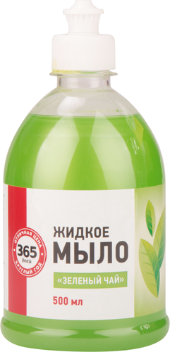 

Жидкое мыло 365 ДНЕЙ Зеленый чай, 500мл