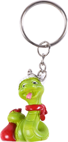 

Брелок новогодний Homeclub Новогодняя Змейка 5 см 1 шт. дизайн в ассортименте