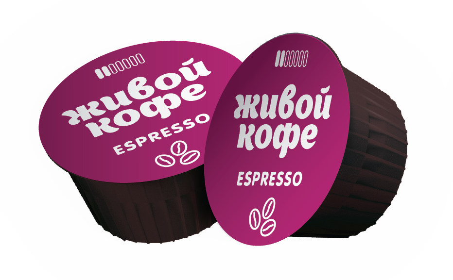 

Капсульный Живой Кофе Espresso 12 капсул для систем Dolce Gusto 72 г