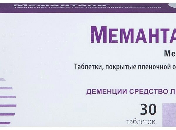 Меманталь таблетки 10 мг 30 шт