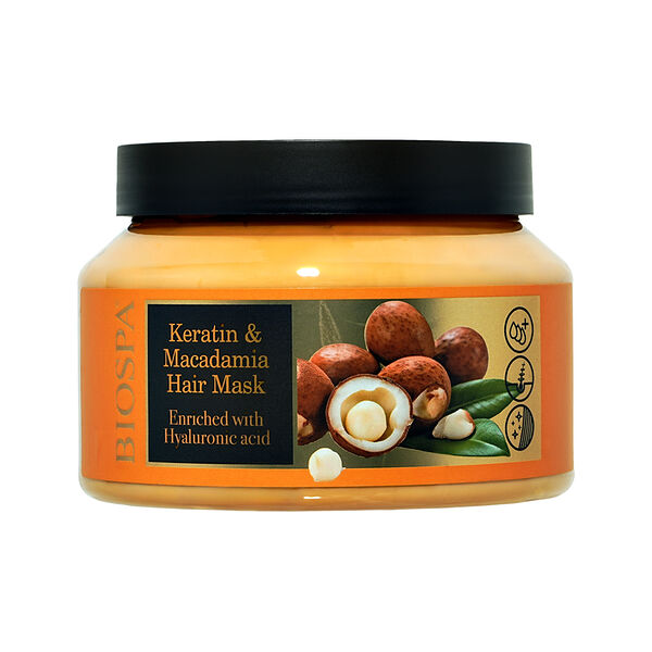 Маска для волос Sea Of Spa Biospa с кератином и маслом макадамии 500 мл