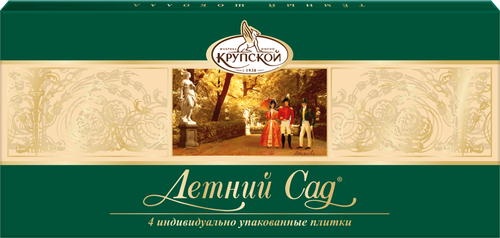 

Шоколад темный Фабрика имени Крупской Летний сад со вкусом рома 90 г