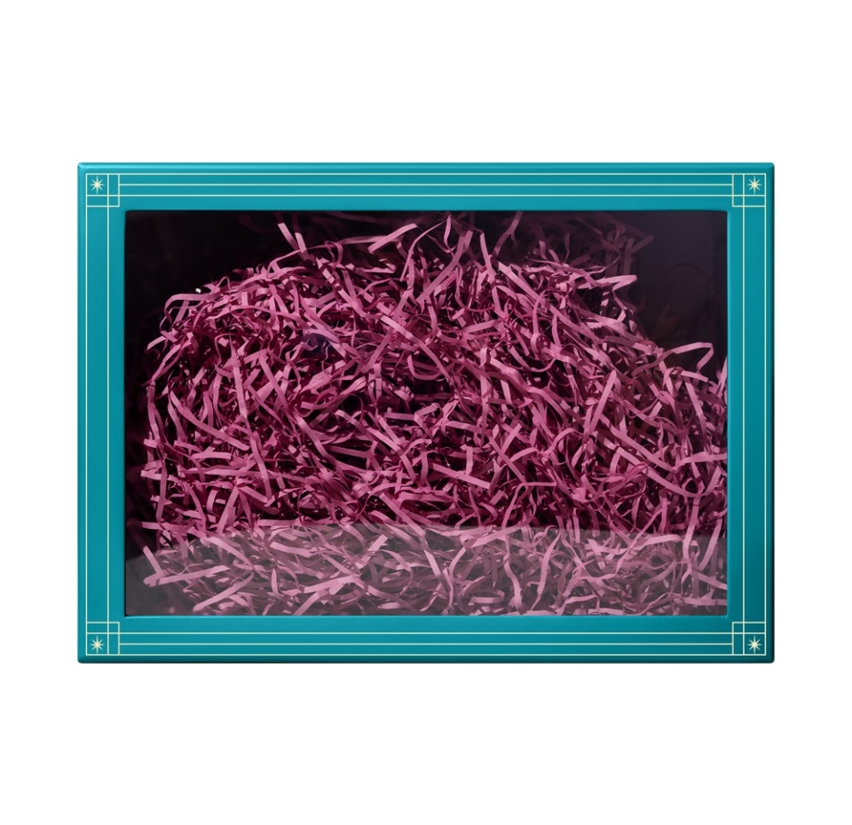 

Коробка подарочная «Азбука вкуса» всесезонная с окном 32х23х11 зеленая