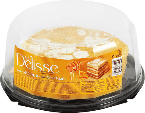 Торт Delisse Медовый ароматный 600 г
