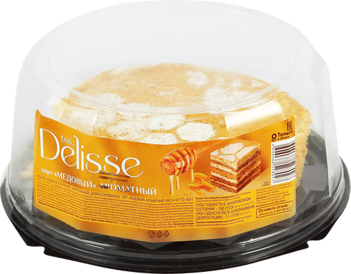 

Торт Delisse Медовый ароматный 600 г