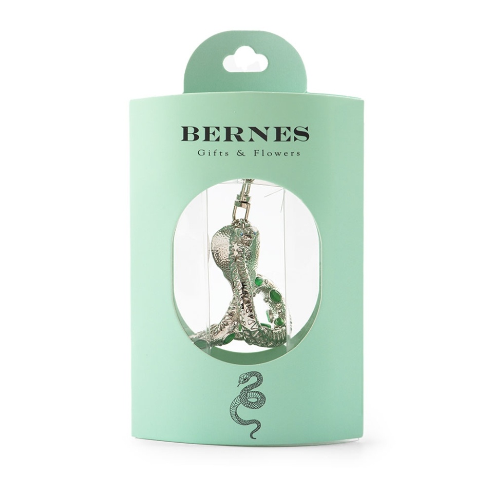 

Брелок Bernes Змея Эдем Silver 5 см