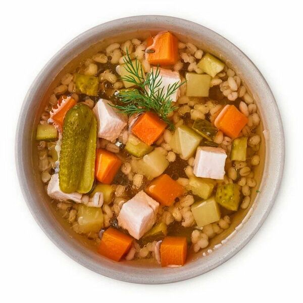 Рассольник с курицей Шеф Перекрёсток 300 г