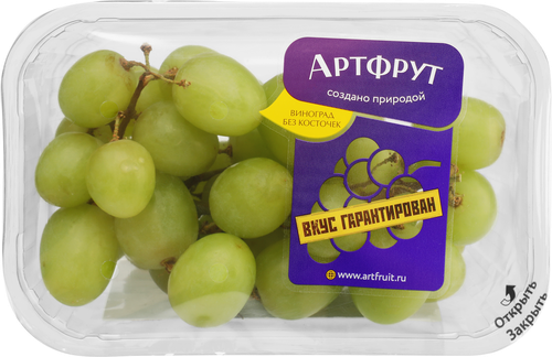 

Виноград Artfruit без косточек белый 500 г