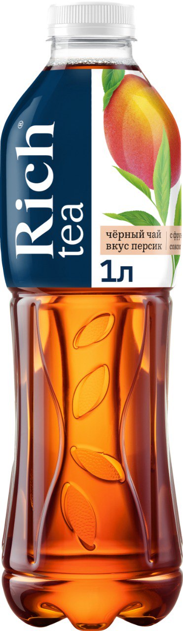 

Холодный черный чай Riсh Персик 1 л