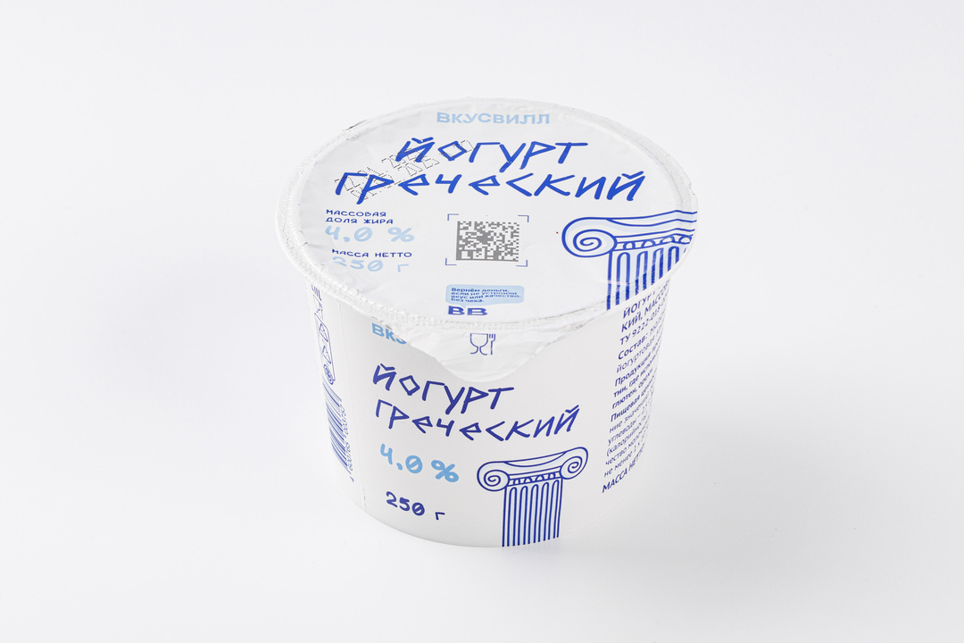 

Йогурт греческий 4%, 250 г