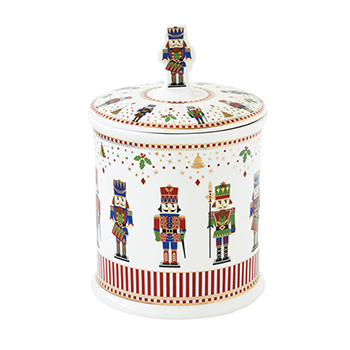 

Банка для печенья Easy Life Щелкунчик в подарочной упаковке 14 х 21 см