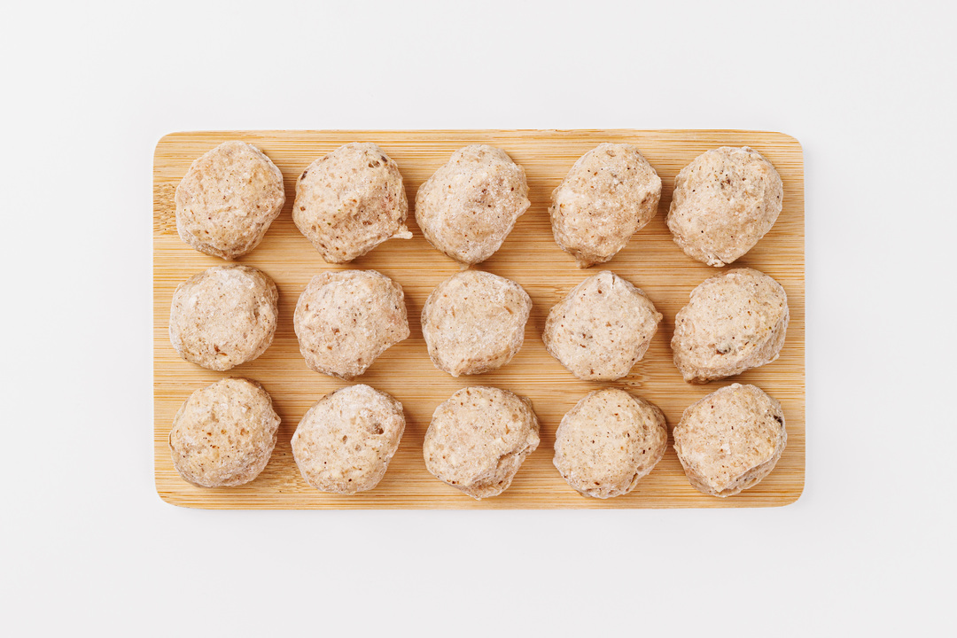 

Фрикадельки из цыпленка-бройлера и свинины ВкусВилл с грибами замороженный 400 г