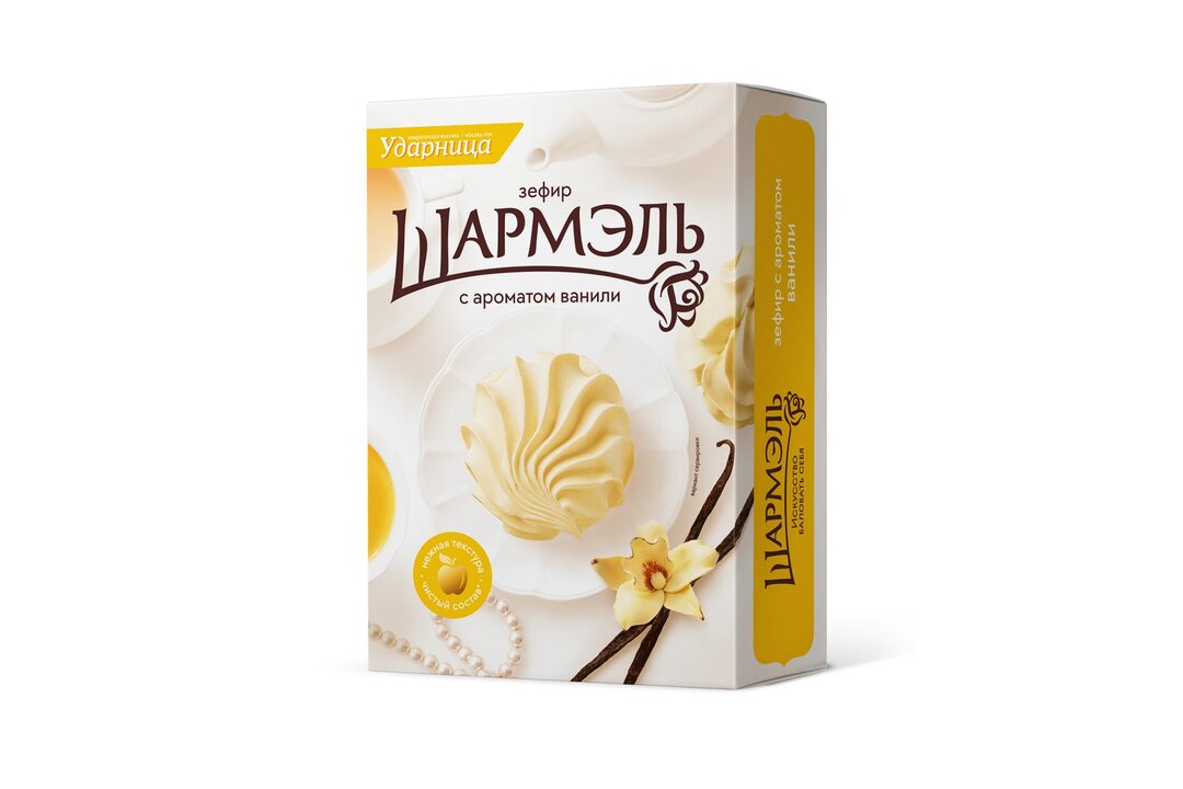 

Зефир Ударница Шармэль ванильный 255 г