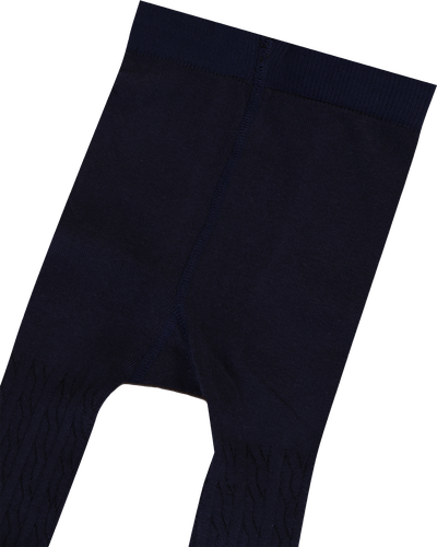 

Колготки детские Inwin р. 98–140 с дизайном косы темно-синие Арт. КINWINКОС