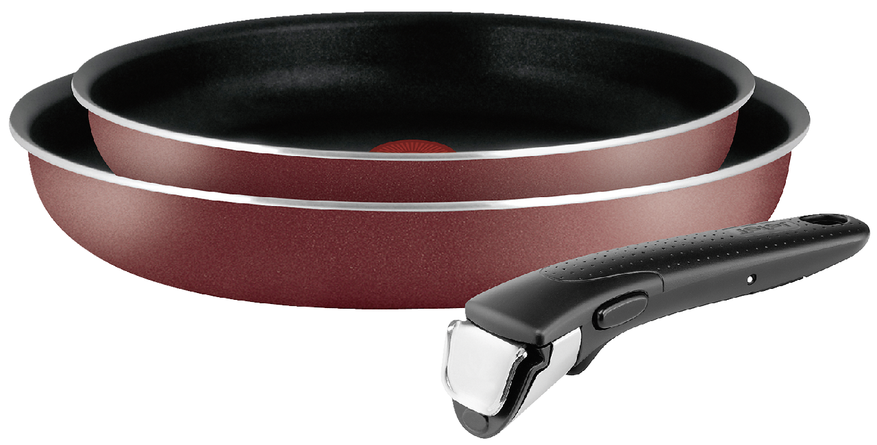 

Набор посуды Tefal Ingenio Red 24 и 28 см
