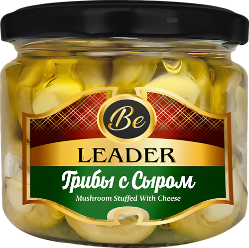 

Шампиньоны Be Leader фаршированные с сыром ст. 290 г