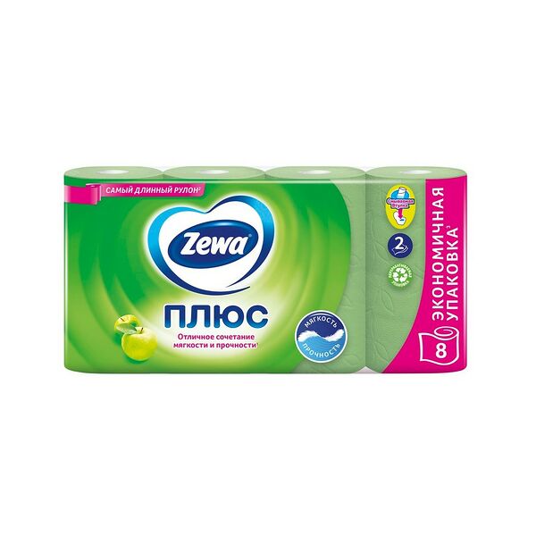 Туалетная бумага двухслойная 