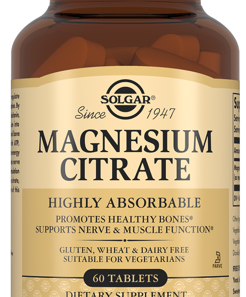 Solgar Magnesium Citrate таблетки 60 шт