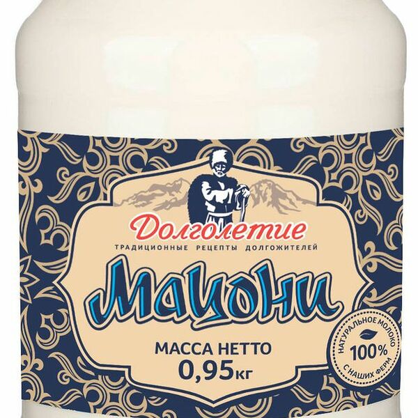 Мацони Долголетие 3,6-4,2%, 950 г