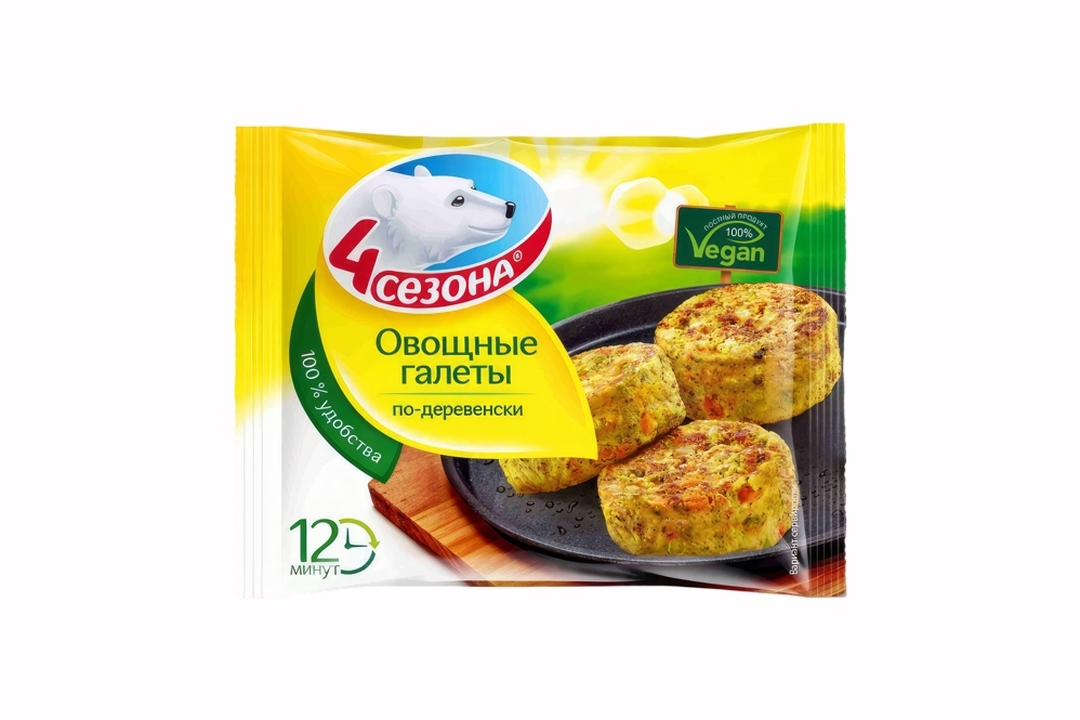

Галеты овощные 4 сезона По-деревенски