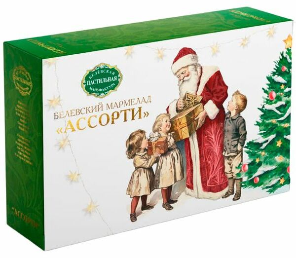 Мармелад Белевская пастильная мануфактура Белевский Ассорти 260г