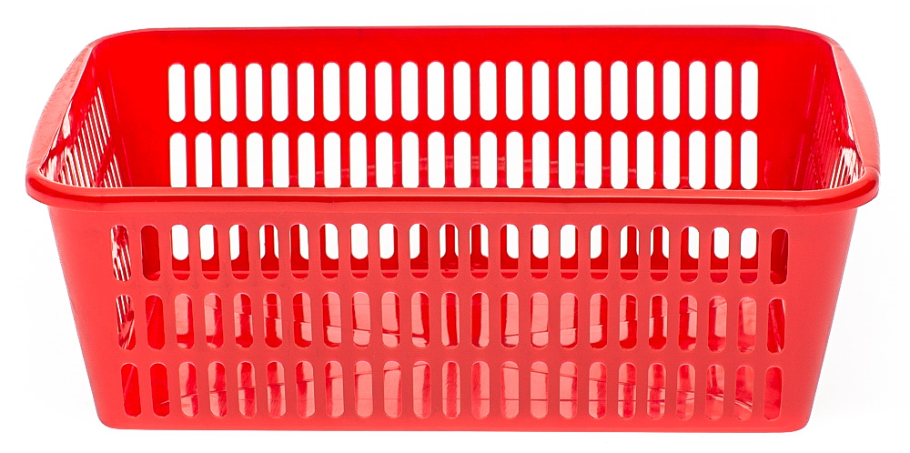 

Корзина Полимербыт 300 x 195 x 95 мм цвет в ассортименте