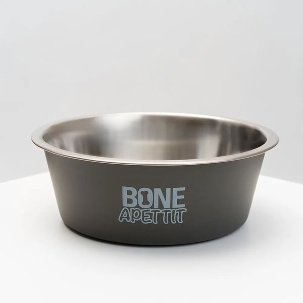 Миска  Bone Appetit, 1700 мл, серая
