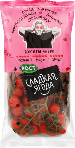 

Томаты черри Рост Сладкая ягода 400 г