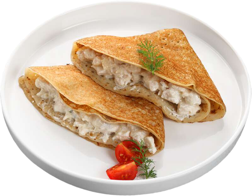 

Блинчики Лента Fresh с курицей, вес