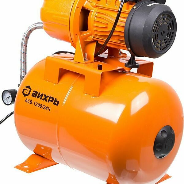 Насосная станция Вихрь АСВ-1200/24, чугунный корпус, пропускная способность 4,2 м3/час