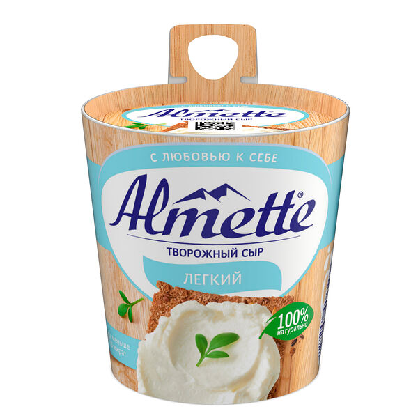 Творожный сыр Almette легкий, 53%, 150 г