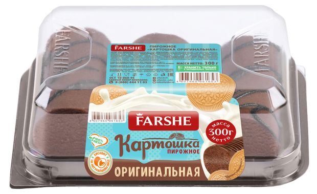 

Пирожное Farshe Картошка оригинальная 300 г