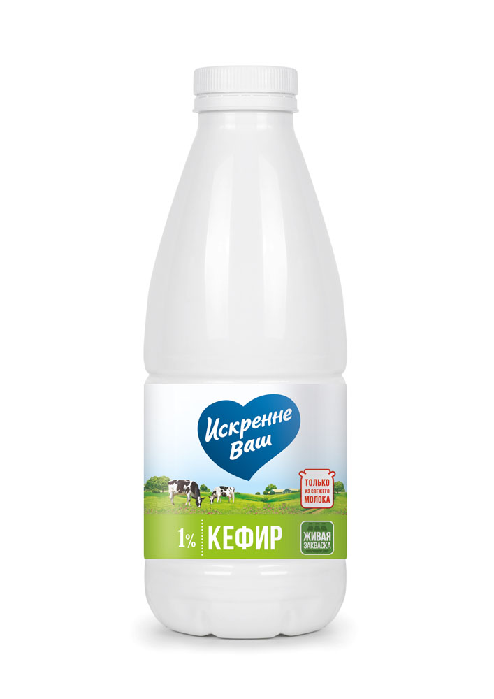 

Кефир Искренне Ваш 1% 930 г