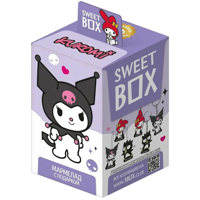 

Мармелад Sweet Box с игрушкой Kuromi 1 шт. в ассортименте 10 г
