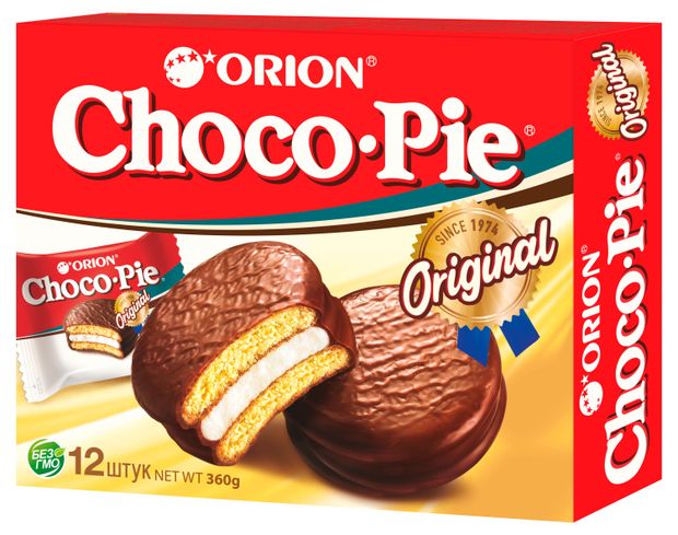 

Печенье Choco Pie в глазури 12 шт 360 г