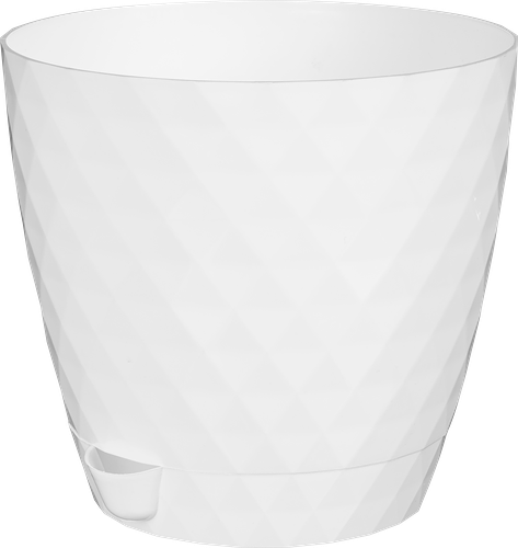 Горшок для цветов Румба 3 л 14x4.5 см белый