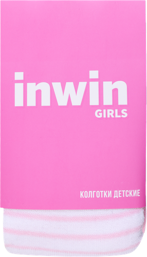 

Колготки детские Inwin размер 86–140 белые в полоску КINWINСР